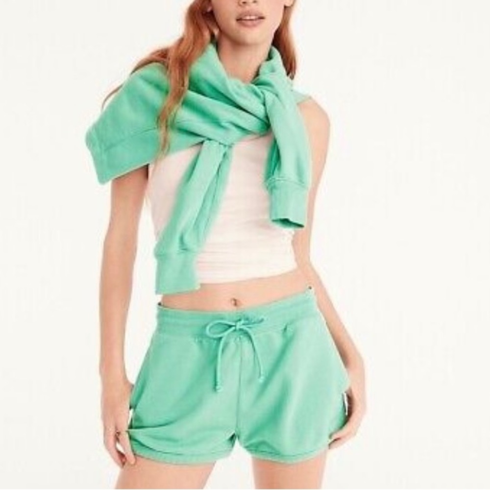 NWT University terry drawstring short( different colors:)